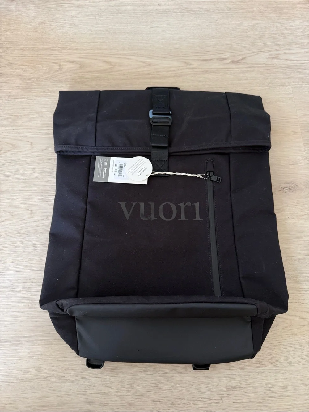 Vuori Black Backpack